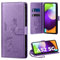Handyhülle für Samsung Galaxy A52/A52S 4G/5G, Hülle für Galaxy A52/A52S PU Lederhülle Tasche Flip Case Kartensteckplätzen Schutzhülle Klapphülle Kompatibel mit Samsung A52 5G Hülle, Lila
