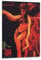 KUYHADSCE Filmposter From Dusk Till Dawn, Wandposter für Wohnung oder Zuhause, Schlafzimmer, Wohnzimmer, Badezimmer, Büro, Weinbar, Kunst, dekoratives Gemälde, 20 x 30 cm, Rahmenstil