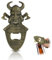 Magnetischer Flaschenöffner, Wikinger Wein Flaschenöffner, Vintage Nordic Style Bieröffner, Wikinger Geschenke für Männer, Vatertag, Papa Mann Freund Geburtstag, Halloween (Bronze)