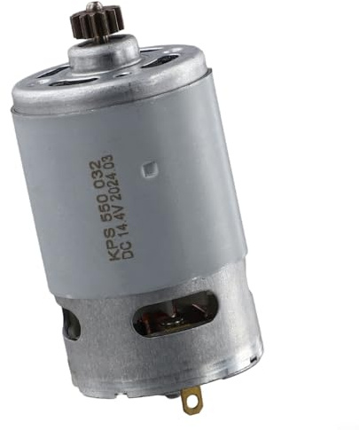 14,4V Elektromotor Mit 13 Zähnen Für GSR 14,4-2-li Und PSR 14,4-li-2 Ersatzmotor Teilenummer 1607022606 – Silbernes Metallgehäuse Für Akkuschrauber-Reparatur
