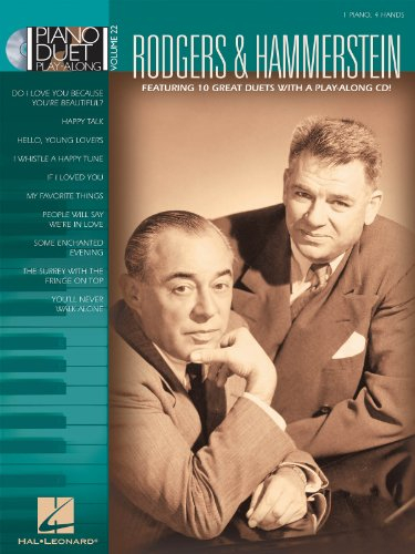 Rodgers and Hammerstein: Noten, CD, Sammelband für Klavier (2) (Piano Duet Play-along, Band 22): Piano Duet Play-Along Volume 22