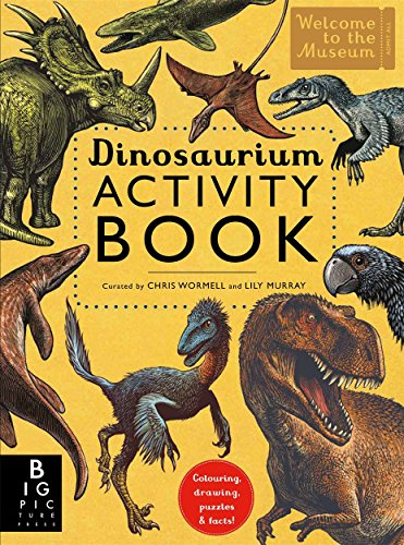 Dinosaurium Activity Book: by Lily Murray and illustrator Chris Wormell (Welcome To The Museum)