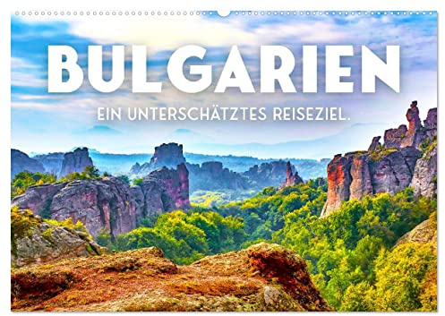 Bulgarien - Ein unterschätztes Reiseziel. (Wandkalender 2026 DIN A2 quer), CALVENDO Monatskalender: Natur, Strand und Burgen. (CALVENDO Orte)