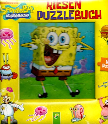 Spongebob Schwammkopf Riesenpuzzlebuch