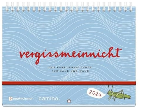 vergissmeinnicht 2024: Familienkalender