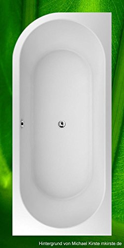 Baignoire Coma droite 180 x 80–80 x 180 Baignoire rectangulaire en acrylique
