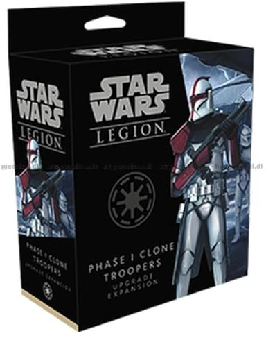 Atomic Mass Games | Star Wars Legion: Galactic Republic Expansions: Phase I Clone Trooper | Unit Expansion | Miniatures Game | Ages 14+ | 2 Players | 90 Minutes Playing Time