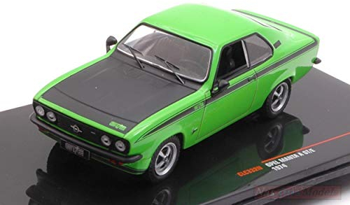 NEW IXO Model CLC332N OPEL Manta A GT/E Dark Green 1:43 MODELLINO DIE CAST Model