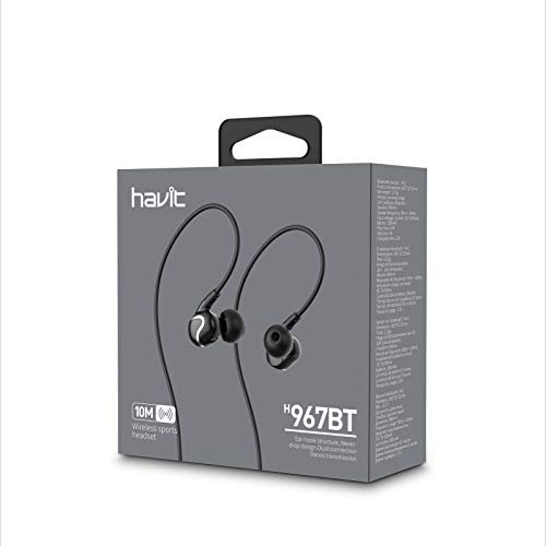 havit Auriculares Bluetooth Deportivo V4,2 H967BT Negro