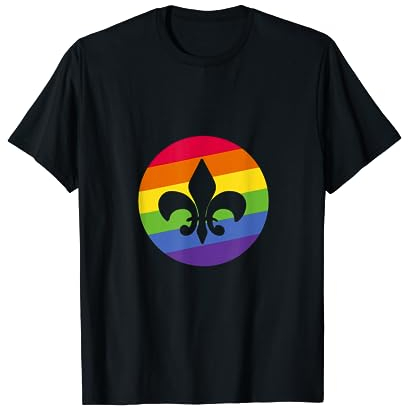 Pfadfinder LGBT Lilie für Gay Scout T-Shirt