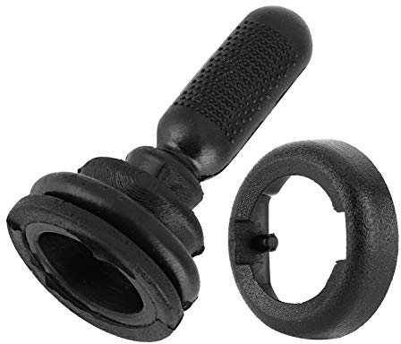 Qiilu Außenspiegelknopf, Türspiegelknopf, Seitenspiegelverstellungsknopf, Autotür Flügelspiegel Einstellgriff Ersatz Rückspiegeleinsteller Passend für MK6 2001-2006