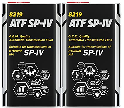 2 x4 Liter, MANNOL 8219 ATF SP-IV 6G Hyund Getriebeöl