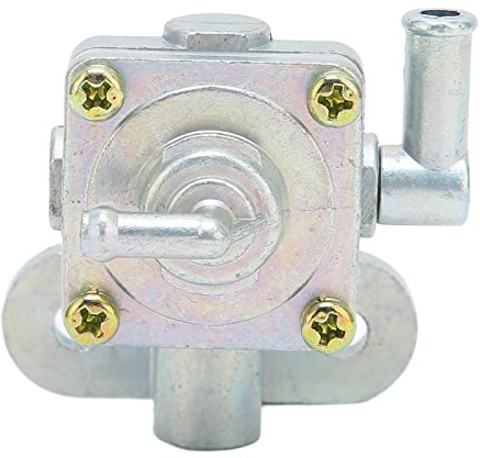 Aramox Motorcycle Petrol Fuel Tap Valve, Aluminium Alloy Petcock Assembly Replacement for Suzuki SV650 SV650S 1999-2002, On/Off/Reserve