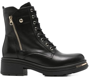 Nero Giardini I514861D Anfibi Donna in Pelle