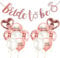 Hen Party Decorations, 1 Pcs Bride To Be Letter Banner, 14 Pcs Latex Ballons with glitter, Bride To Be Banner Balloons Decoration Set for Bridal Shower Wedding Hen Night Party Decor