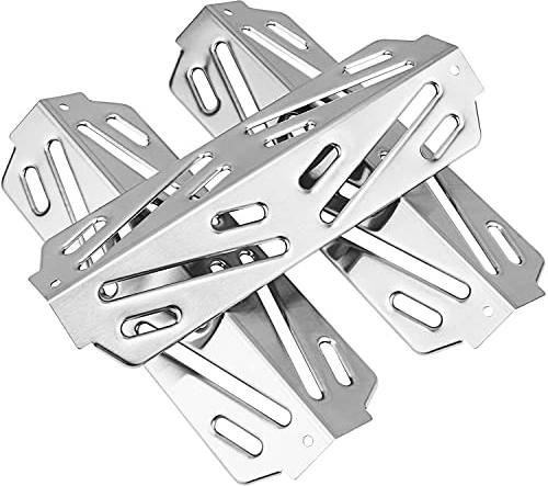 Denmay 31.8cm 66040 Flavorizer Bars für Weber Genesis II 300 Serie, Genesis II E-310, 315, 330, E-335, S-310, 335 Gasgrill, Edelstahl Hitzereflektor für Weber Genesis II Heizplatten Ersatzteil, 3 Pack
