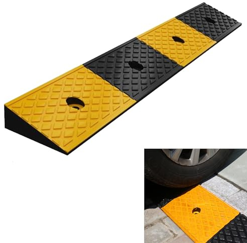 Nisorpa 2 Rubber Curb Ramp 10 T Heavy Duty Loading Driveway Threshold Ramp