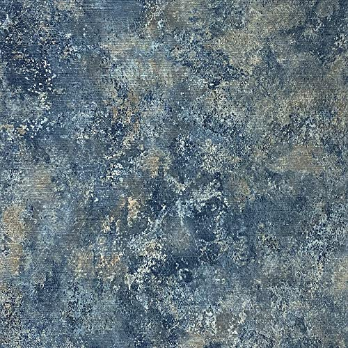 Arthouse Moderne Tapete 298602 Bast, Marineblau, Natur, schwere Textur, einfarbig