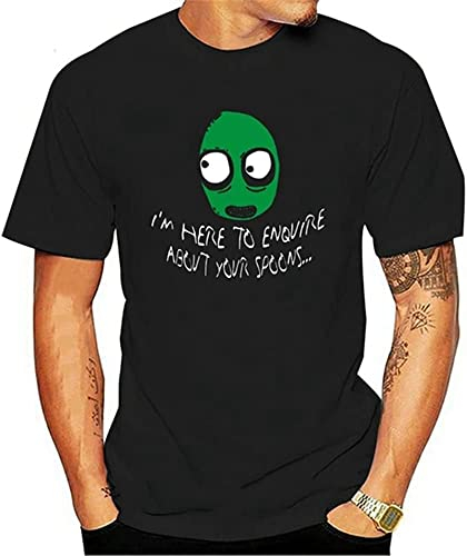Salad Fingers Spoons tee Mens T Shirt Nightmare Halloween Rusty Hubert cumberdale Fun L Black