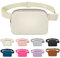 Sac Banane pour Homme et Femme, Sac Banane avec Sangles réglables, Sac Banane Tendance, Sac de Course pour Voyage, entraînement, Cyclisme, randonnée, Beige, Mode