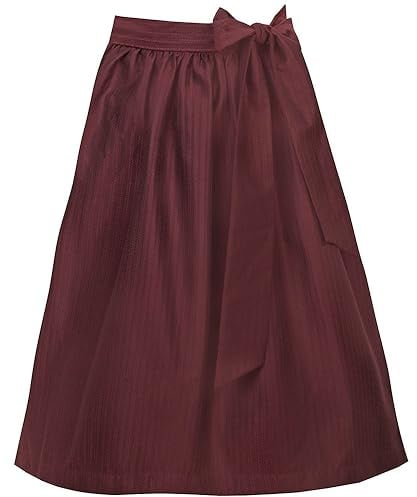 Marjo Dirndlschürze Davina aus Jacquard | Schlichte Schürze für Dirndl