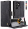 Handyhülle für Samsung Galaxy S23 Ultra Hülle, Klapphülle Premium Lederhülle Klappbar Flip Case Tasche Magnet Kartenfach Standfunktion Klapphülle Schutzhülle für Samsung Galaxy S23 Ultra 5G, Schwarz