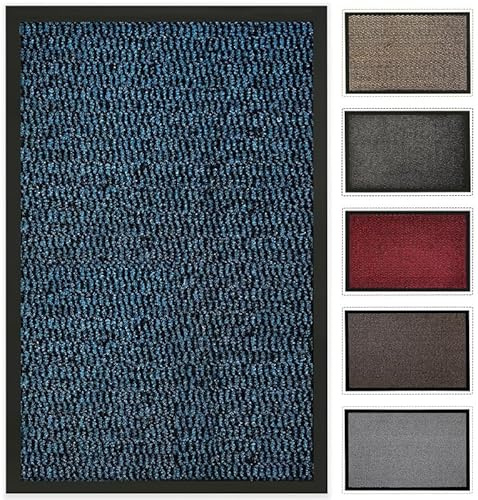 Wadan Door Matts Indoor & Outdoor | Stylish Door Mat with Non Slip Rubber Backing | Anti Slip Super Absorbent & Easy to Clean | Use as Kitchen Mat