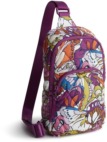 Vera Bradley Lorman Sling Rucksack für Damen, federleicht