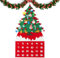 Weihnachtsbaum für | Interaktiver Weihnachtsbaum | Weihnachtsbaum für Kleinkinder | Weihnachtsschmuck aus Filz 52 × 95 cm für Kleinkinder mit 24 abnehmbaren Dekorationen