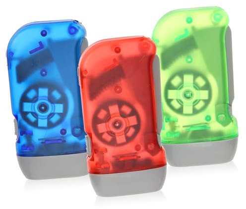 Supvox Handkurbel Taschenlampe Led Kleine Outdoor Kurbellampe Aus Robustem Material Akku Frei Mit Seil Zur Befestigung Für Camping Und Notfälle