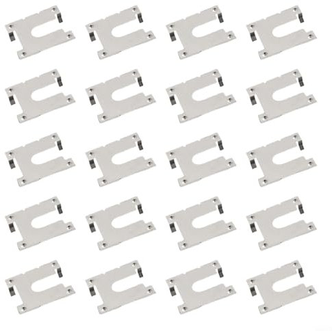 Set di 20 capicorda di messa a terra per impianti fotovoltaici in acciaio inox