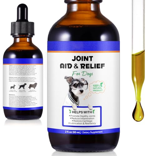 Tooffi Pain Relief For Dogs,Joint Support Liquid for Dogs,Dog Joint Relief Supplements,Dog Arthritis Pain Relief, Dogs Hip & Joint Care For Dogs, Hip and Joint Supplements,Deep Sleep for Cat & Dog