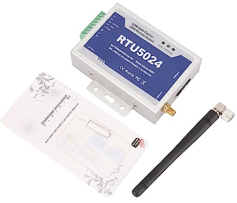 GSM Türöffner Fernbedienung 12V Relais Schalter, Mobile Remote Controller 900/1800 MHz - Programmierbare Steuerung, App Kontrolle, Für Garagentor und Hausgeräte