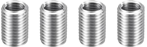 QUARKZMAN 4 Pezzi Inserti Filettati M16x2 Femmina M20x2.5 Maschio 30mm