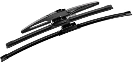 1 Juego De Escobillas Limpiaparabrisas Delanteras Y Traseras Para Seat Para Ibiza 6L Hatchback (2002-2005) Escobillas Delanteras