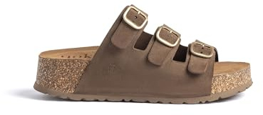 Yokono Wiwi-263 Plateau-Sandalen, Dunkelbraun