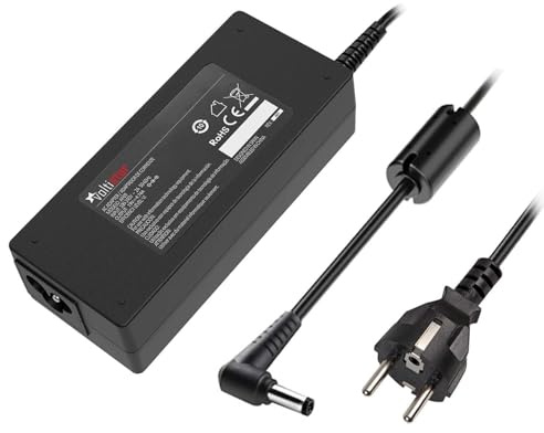 VOLTISTAR® - Cargador 19V 4.74A 90W para portátil Toshiba Satellite A100 A200 L600 L650 L750 L850 ASUS A53 A53BR A53E A53SJ Packard Bell EasyNote MH36 MH45 ADP-90SB PA3714U-1ACA PA3714U 5.5x2.5mm