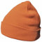 DonDon Mütze Herren Mütze Damen Wintermütze Beanie klassisches Design orangebraun