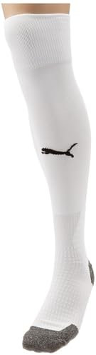 PUMA Liga Socks, Calzettoni Calcio Unisex, Bianco (Puma White/Puma Black), 2