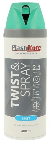 PlastiKote PKT23116 Spray Paint, Classic Teal, 400 ml (Pack of 1)