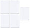 Herlitz Flipchartblock, 68x99cm (kariert/gelocht), 5 Bl?cke (20 Blatt je Block) (1, Bl?cke ohne Zubeh?r (je 5 im Karton))