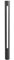 LED Eclairage Exterieur Tomas (Moderne) en Noir Aluminium (1 lampe,à), Luminaire Exterieur, Lampe Jardin, Borne Lumineuse