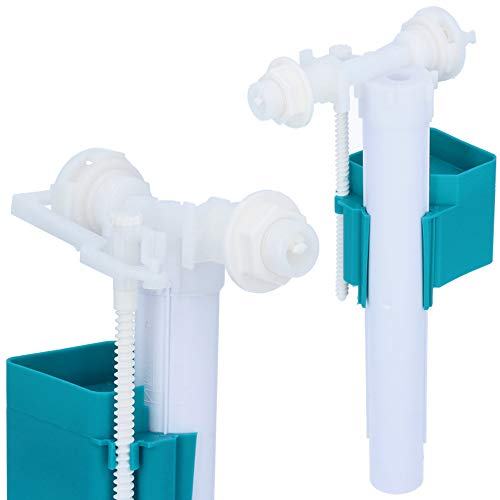 INTER-SANO Füllventil Spülkasten Ersatzteile WC für Kunststoff & Keramik Spülkasten G 3/8 | Universelles Schwimmerventil Schwimmer Spülkasten Toilettenspülkasten