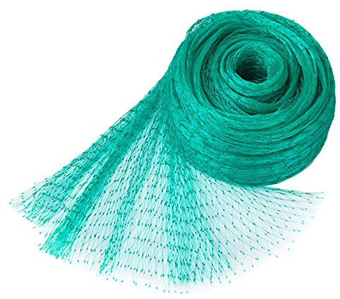 GWHOLE 10m x 4m Red Protección para Campos, Cultivos, Malla Antipájaros de Color Verde para Protección de Jardín, Plantas, Cargas Pesadas, Árboles de Frutas