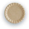 TELEVASO - 200 uds - Platos llanos redondos 180 mm cartón kraft ecológico - Desechables, reciclables y compostables - Ideal para fiestas, cumpleaños, bares, restaurantes, eventos, catering