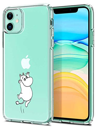 Emlivi iPhone 12 Mini Hülle, iPhone 12 Mini HandyHülle Transparent mit Blumen Muster Ultra Dünn TPU Silikon Stoßfest Kratzfest Musterdesign Case Cover Handyhülle für iPhone 12 Mini, 2 Weißes Nilpferd