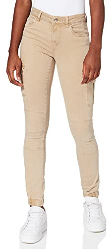 ONLY Damen Onlmissouri Reg ANK Life Cargo PNT Noos Freizeithose, Nomad, 34W / 32L EU