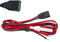 2-Wire CB Power Cable 3 Pin CB Power Cord with 15A Fuse Replacement CB Radio Power Cord for Cobra Uniden Midliand Galaxy Connex CB Ham Radio (1 Pack)
