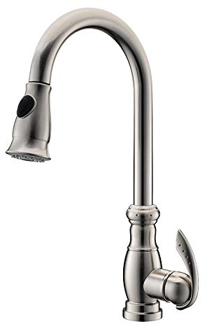 Grifo Lavabo Roca Grifo De Cocina Con Rociador Abatible De 18Con Cabezal Rociador De Función Doble Y Grifos De Manguera Retráctiles De 20-D