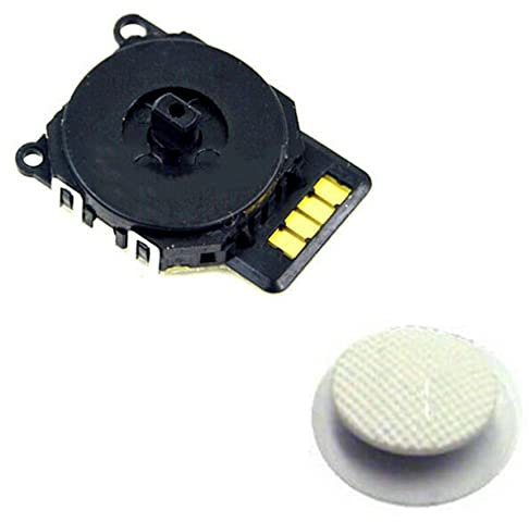 Genérico Joystick Analogico Compatible para Sony PSP 2000 Series (2001, 2002, 2003, 2004, 200X) Color Blanco